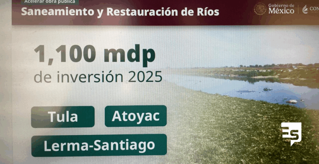 Conagua anuncia inversión de 186 mil 547 mdp de 2025 a 2030 para 37 proyectos hídricos