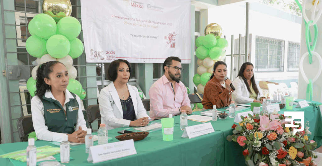 MOSTRAR CEREMONIA DE PUESTAEN MARCHA DE VACUNACIÓN EN ACTOPAN