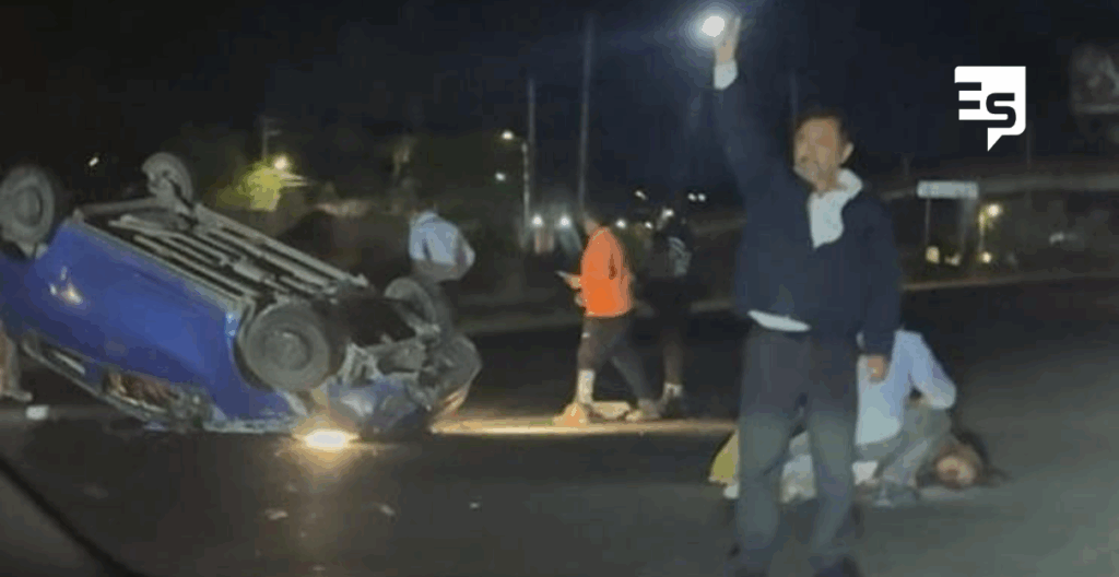 MOSTRAR LA ATENCI´+ON OPORTUNA QUE DIERON EN UN ACCIDENTE AUTOMOVILISTICO PARA EVITAR MAS PERCANCES
