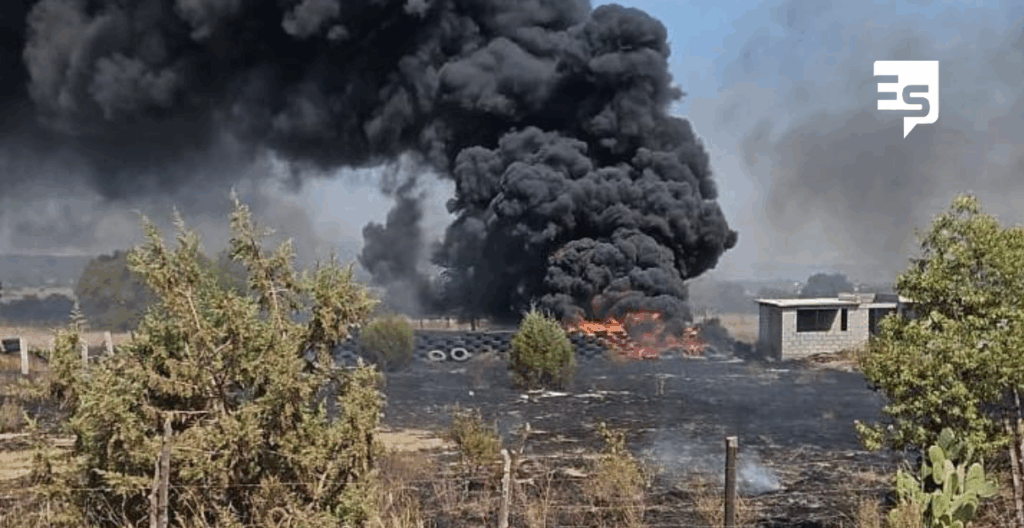CONTAMIANCIÓN Y PELIGRO POR INCENDIO DE LLANTAS
