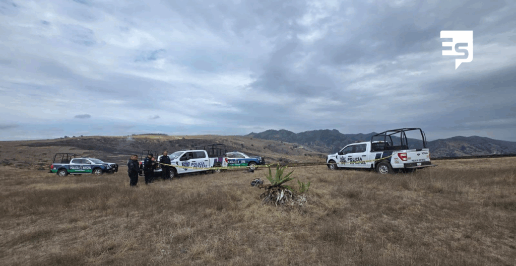 OPERATIVO POLICAL EN TORNO A UN CRIMEN DESCUBIERTO EN UN ÑPARAJE SOLITARIO