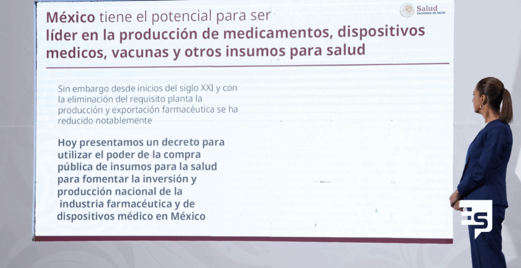 CONVERTIR A MEXICO EN LIDER DE LA INDUSTRIA FARMACÉUTICA