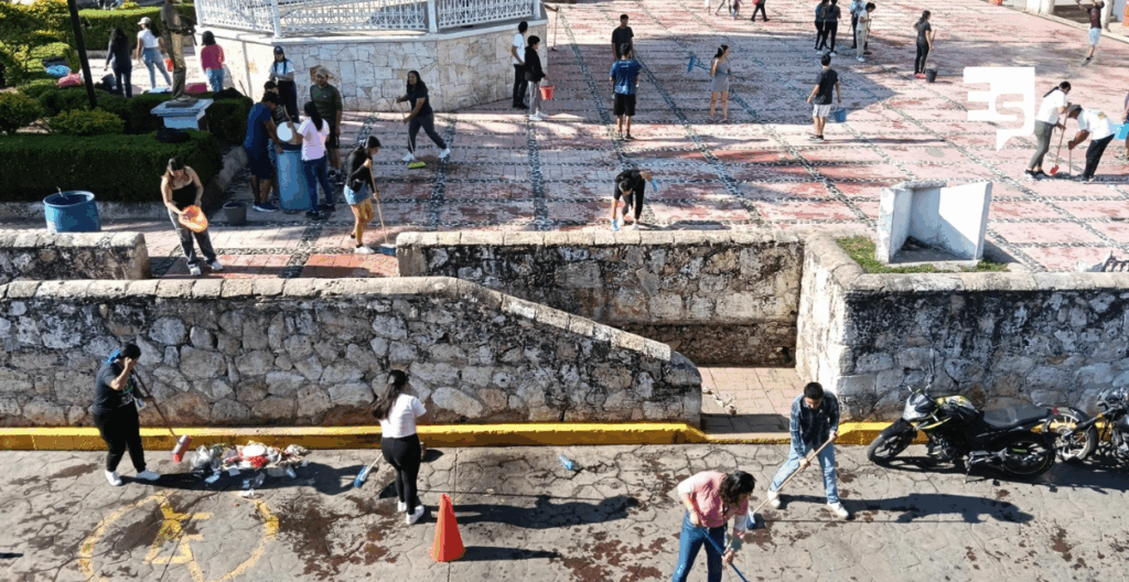 Se unieron a Jornada Nacional de Tequios por la paz y contra las adicciones