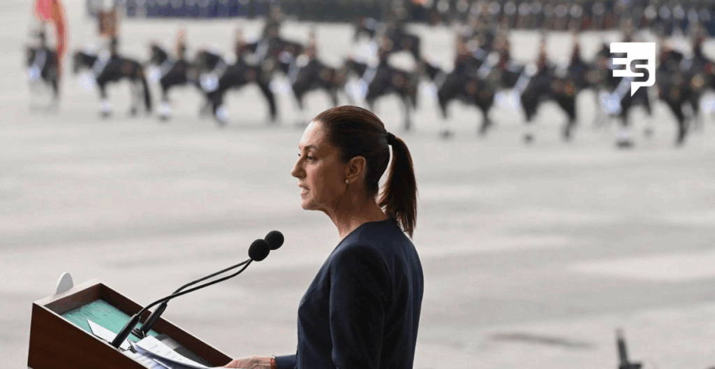 CONMOMORACIÓN DE LA PESIDENTA DE MEXICO CON CADETES