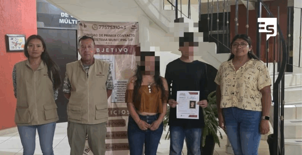 Adolescente reportado como desaparecido fue regresado a los brazos de su mamá