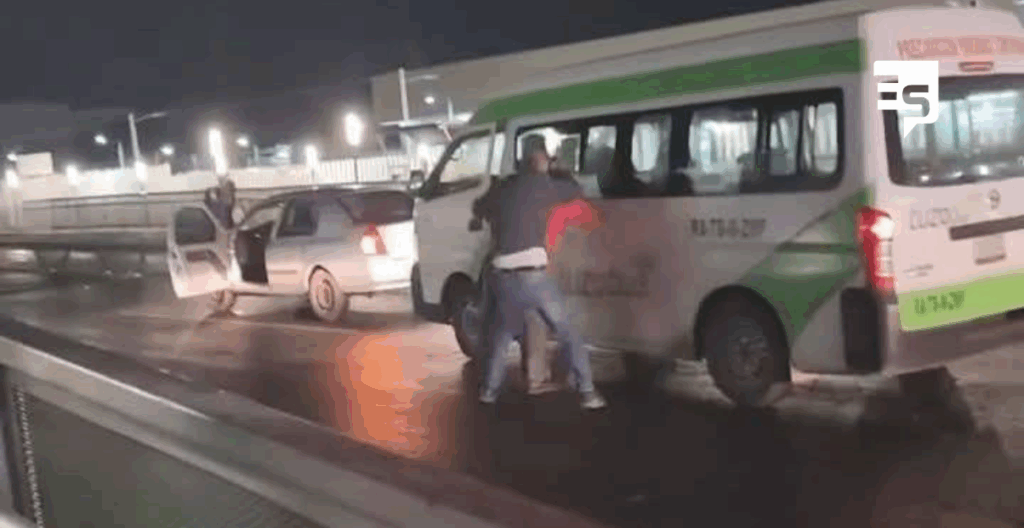 Automovilista agrede a operador del Tuzobús porque le pidió despejar área de paso