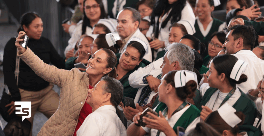 Base paulatinamente al personal médico del IMSS Bienestar, garantiza presidenta
