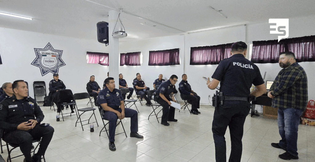 Capacitación especializada a operativos de alcoholímetro de Pachuca