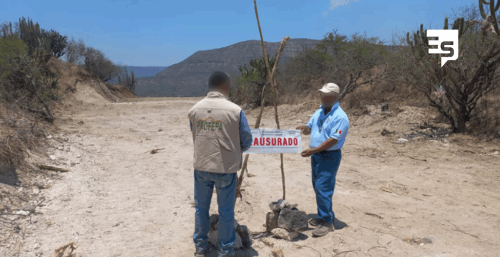 ATIENDE LA PROFEPA DENUNCIA CIUDADANA Y CLAUSURA OBRAS EN AREA NATURAL PROTEGIDA
