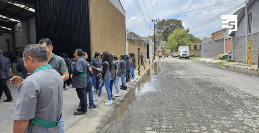 Por derrame de químicos en el Parque Industrial de Tizayuca desalojan trabajadores y malestar en colonias