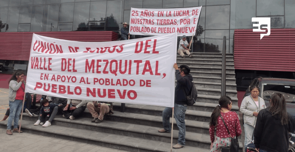 Pueblo Nuevo reclama que Julián Villagrán se niega a obedecer dictamen agrario