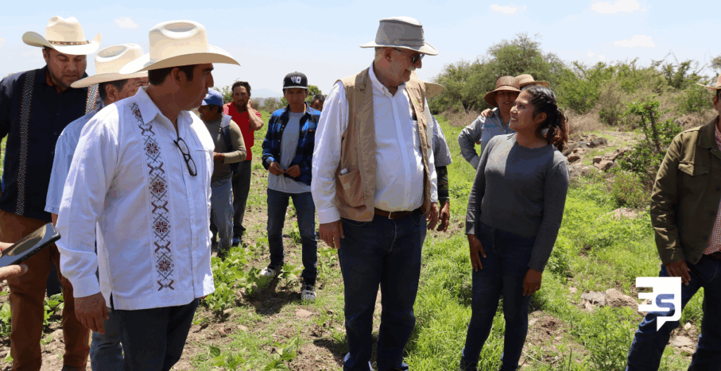 Verdadera transformación del campo en Hidalgo aprecia Berdegué Sacristán
