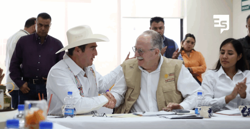 Afectuoso encuentro de funcionarios de agricultura federal y estatal
