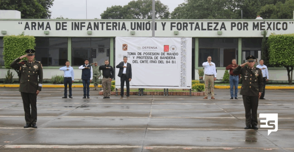 Teniente Carlos Alberto Rodríguez asume el mando del 84 Batallón de Infantería