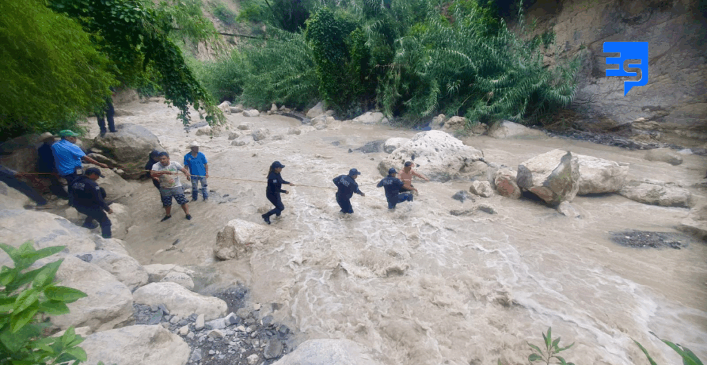 Rescatan cadáveres de turistas turca y mexicano arrastrados por la corriente del río